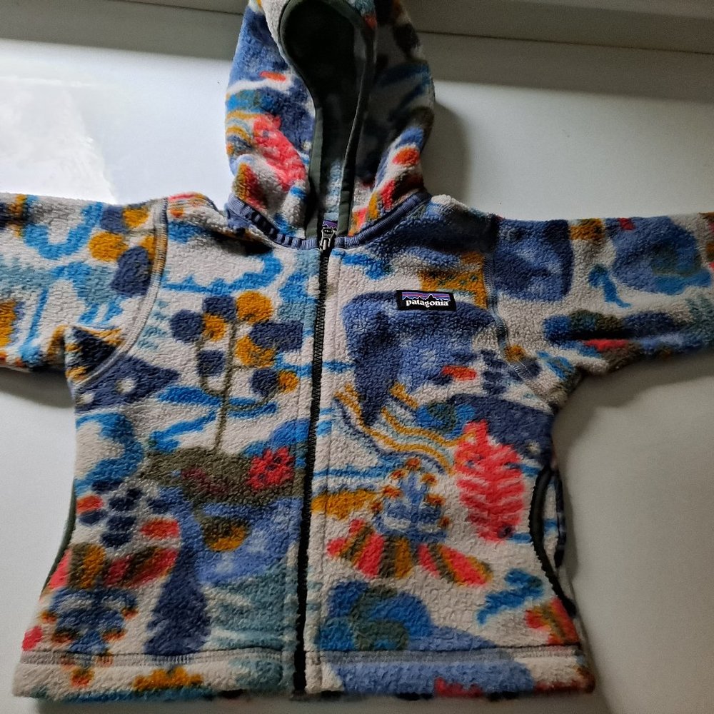 Patagonia baby fleece jacket